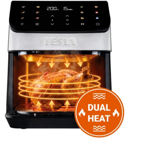 Duální ohřev TESLA AirCook DualHeat QD65 XXL