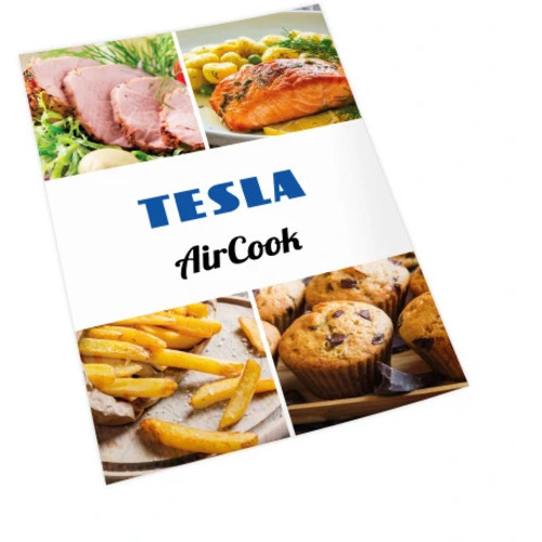 Barevná kuchařka s recepty TESLA AirCook DualZone Q787 XXL Deluxe