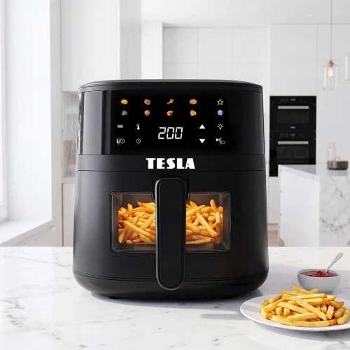 Průzorové okénko s osvětlením TESLA AirCook Q45 Pro