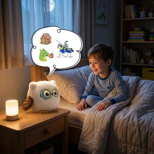 Vyprávění pohádek s TESLA Bambino Buddy AI OWL