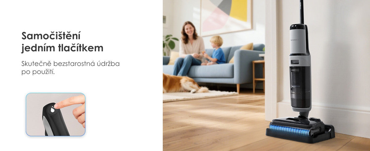 Samočištění Tineco FLOOR ONE i5 Stretch Plus