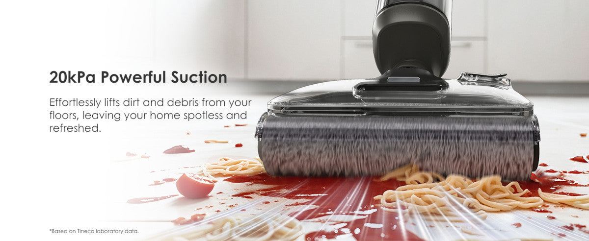 Vysoký sací výkon 20 kPa – Tineco FLOOR ONE i6 Stretch Plus