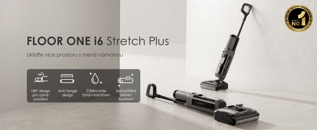 Chytrá podlahová myčka pro pohodlný úklid – Tineco FLOOR ONE i6 Stretch Plus