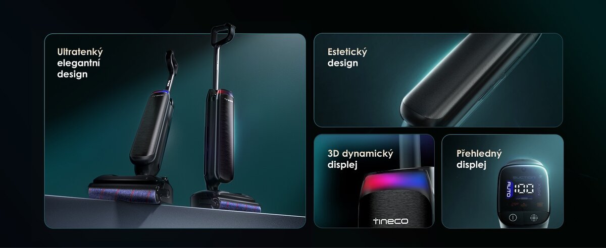 Chytrá podlahová myčka pro každodenní úklid Tineco FLOOR ONE S7 Artist Premium