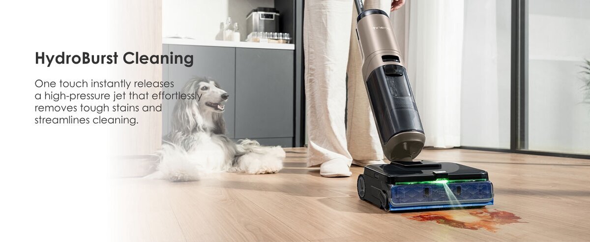 HydroBurst Cleaning – Tineco FLOOR ONE S7 Max Gold