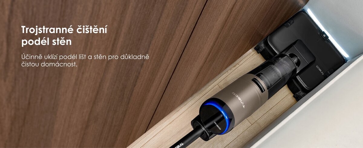 TripleEdge trojstranné čištění hran – Tineco FLOOR ONE S7 Max Gold