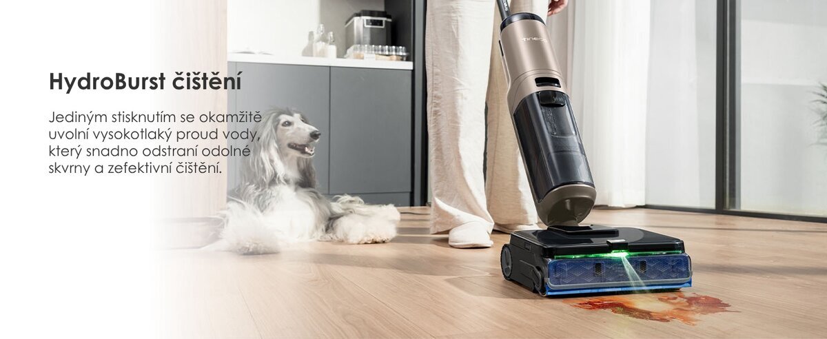 HydroBurst Cleaning – Tineco FLOOR ONE S7 Max Gold