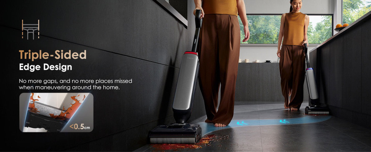 TripleEdge čištění podél hran – Tineco FLOOR ONE S9 Artist Premium