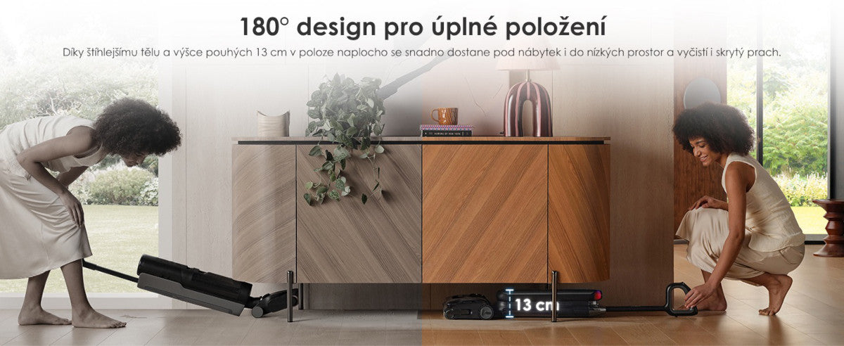Snadný úklid pod nábytkem – Tineco FLOOR ONE S9 Artist Premium