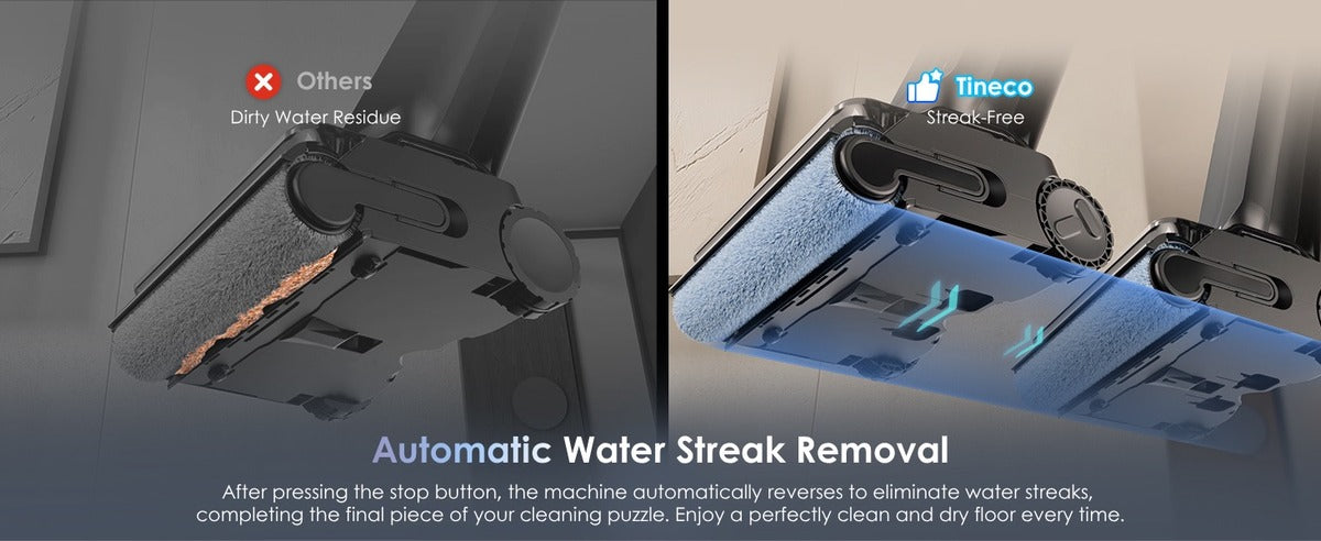 Backtrack Water Erasure – Tineco FLOOR ONE S9 Artist Steam Pro