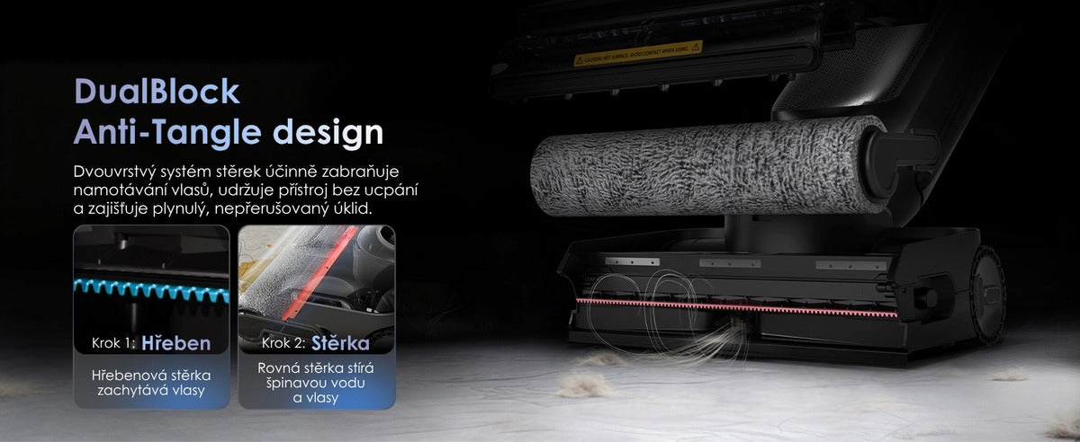 DualBlock Anti-Tangle – Tineco FLOOR ONE S9 Artist Steam Pro