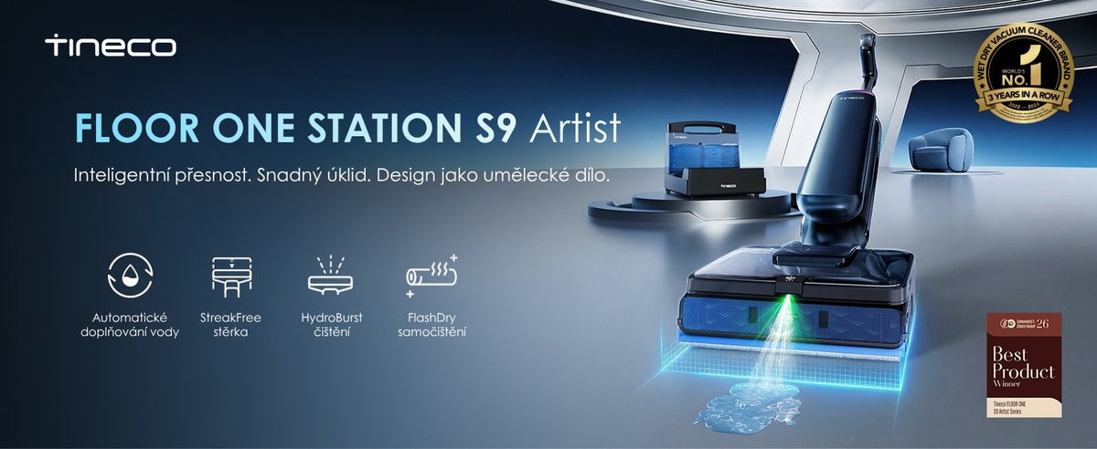 Inteligentní stanice Tineco FLOOR ONE Station S9 Artist