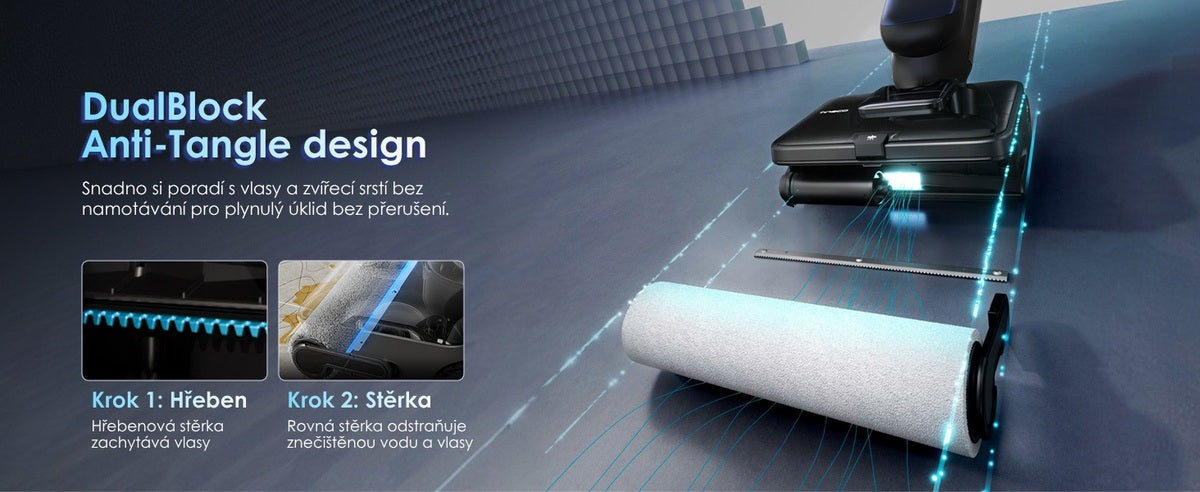 DualBlock Anti-Tangle Tineco FLOOR ONE Station S9 Artist