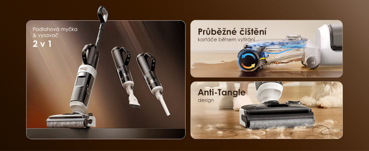 Multifunkční čistič pro každodenní použití – Tineco FLOOR ONE Switch i5 Stretch