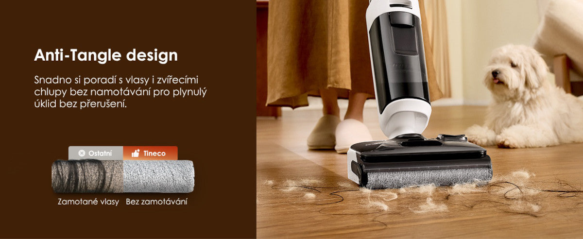 DualBlock Anti-Tangle – Tineco FLOOR ONE Switch i5 Stretch
