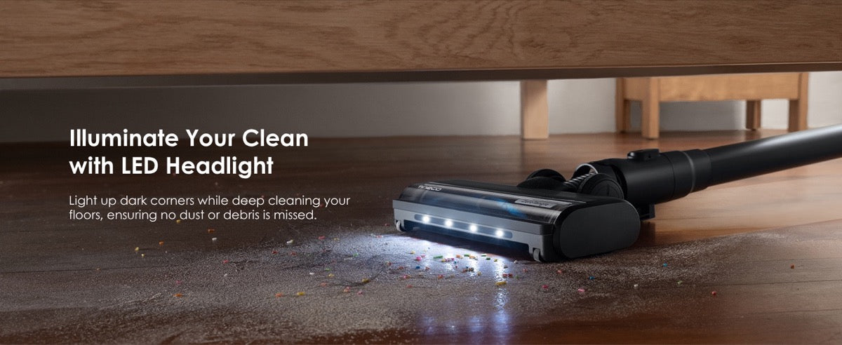 LED osvětlení čisticí hlavy Tineco FLOOR ONE Switch S7 Stretch Premium