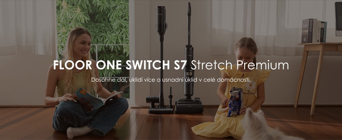 Variabilní pomocník pro úklid celé domácnosti Tineco FLOOR ONE Switch S7 Stretch Premium