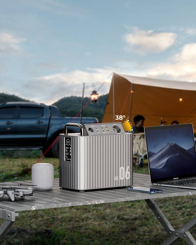 Výkonná přenosná nabíjecí stanice Voltme Hako 600W