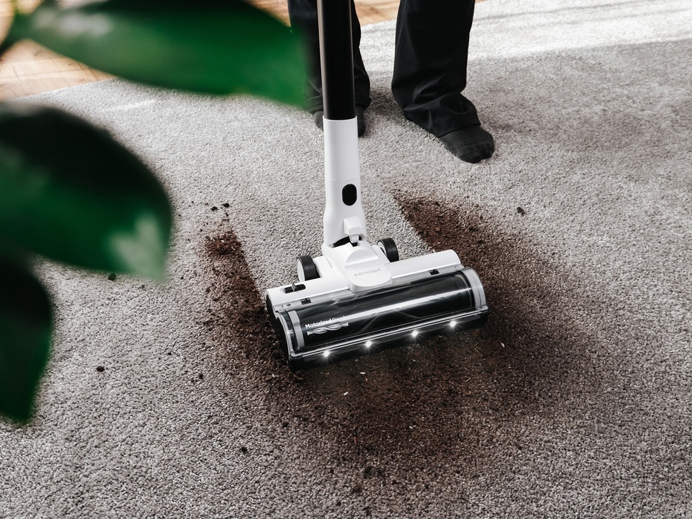 Maximální sací síla tyčového vysavače Concept VP6125