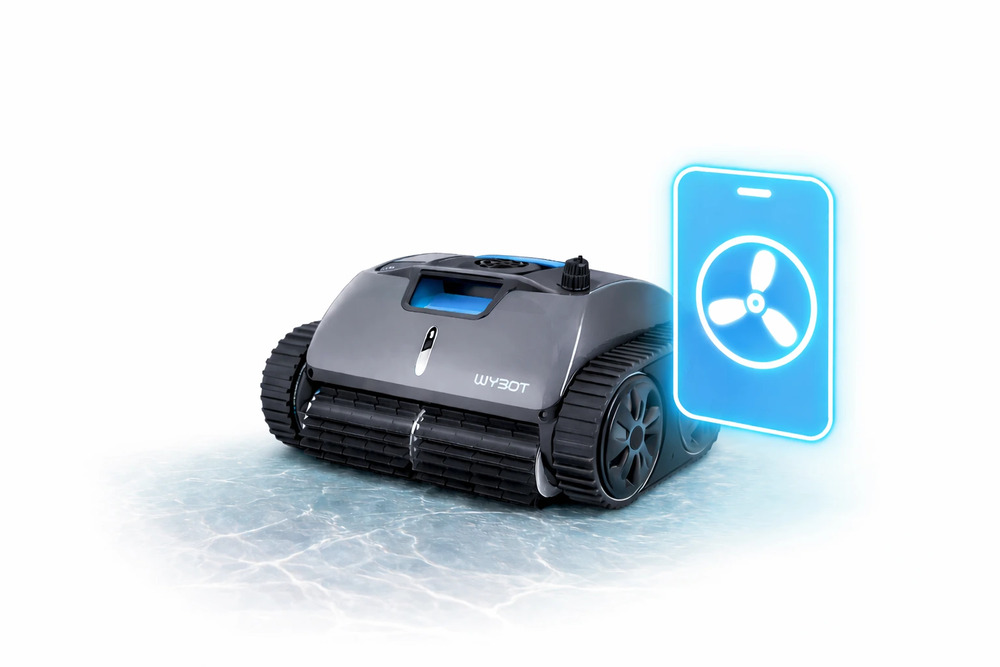 WYBOT C1 PRO vylepšené sání a filtrace