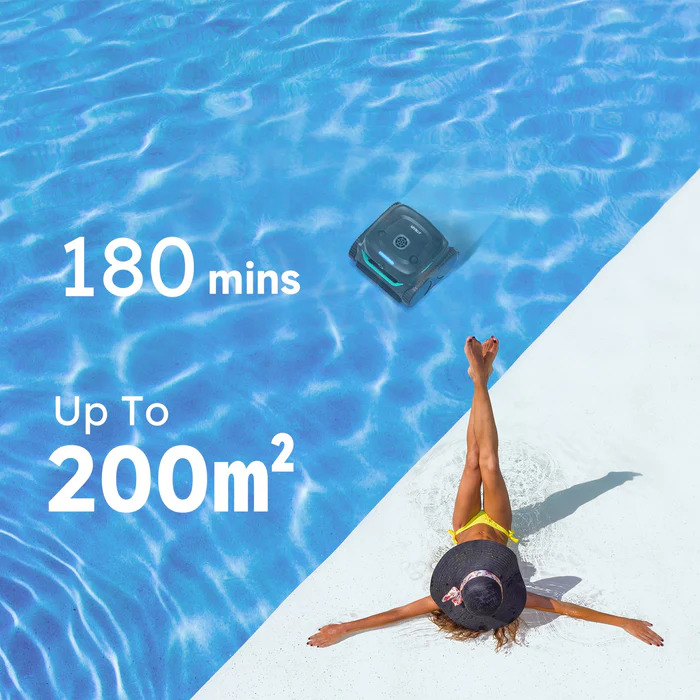 Baterie a výdrž Wybot C2 Pro Vision