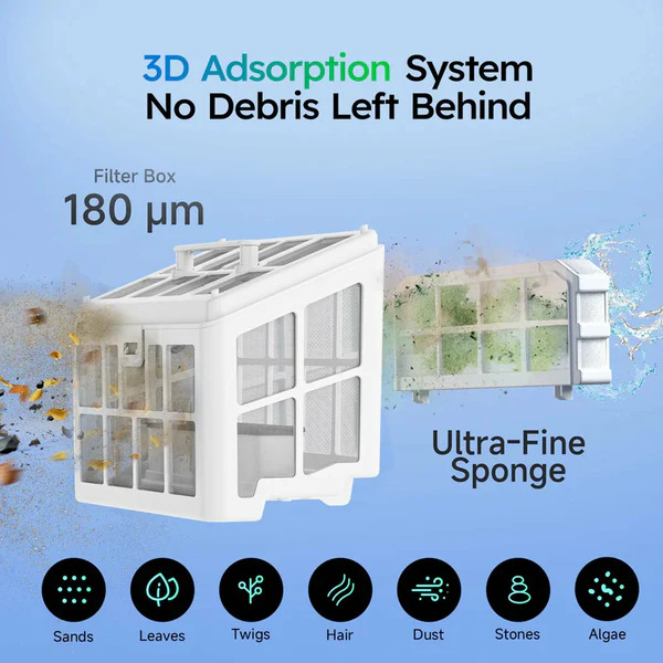 3D filtrační systém WYBOT S2 Solar