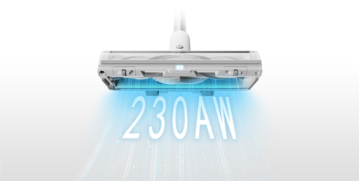 Sací výkon 230 AW a 120 000 otáček za minutu – Xiaomi Mijia Vacuum Cleaner 4