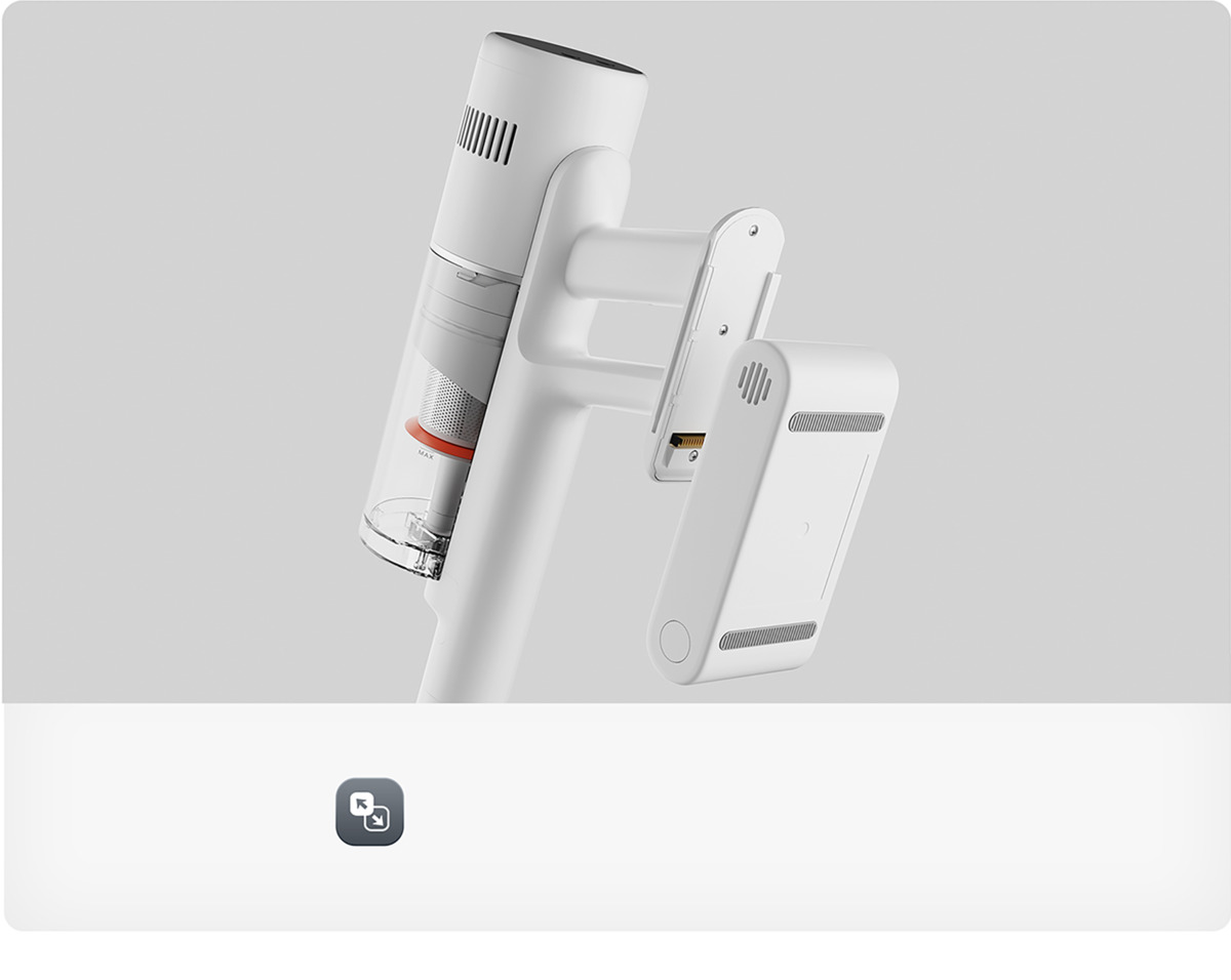 Výdrž až 90 minut na jedno nabití – Xiaomi Mijia Vacuum Cleaner 4