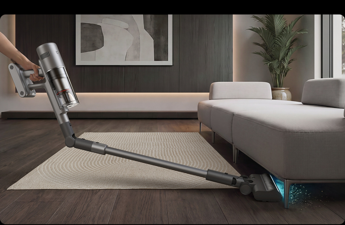 Úklid pod nábytkem bez ohýbání – Xiaomi Mijia Vacuum Cleaner 4 Pro