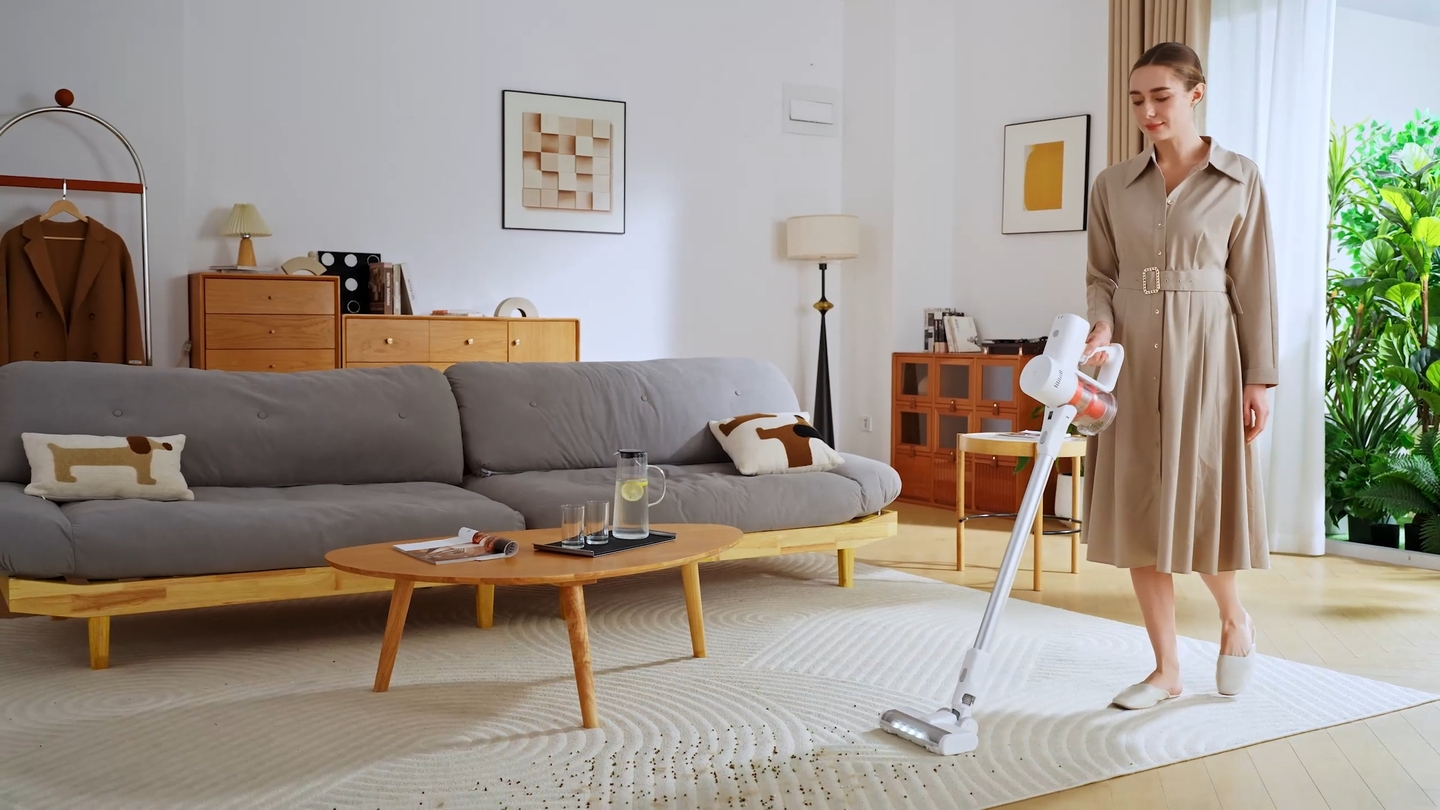 Výkonný bezkartáčový motor Xiaomi Mijia Vacuum Cleaner 4 C