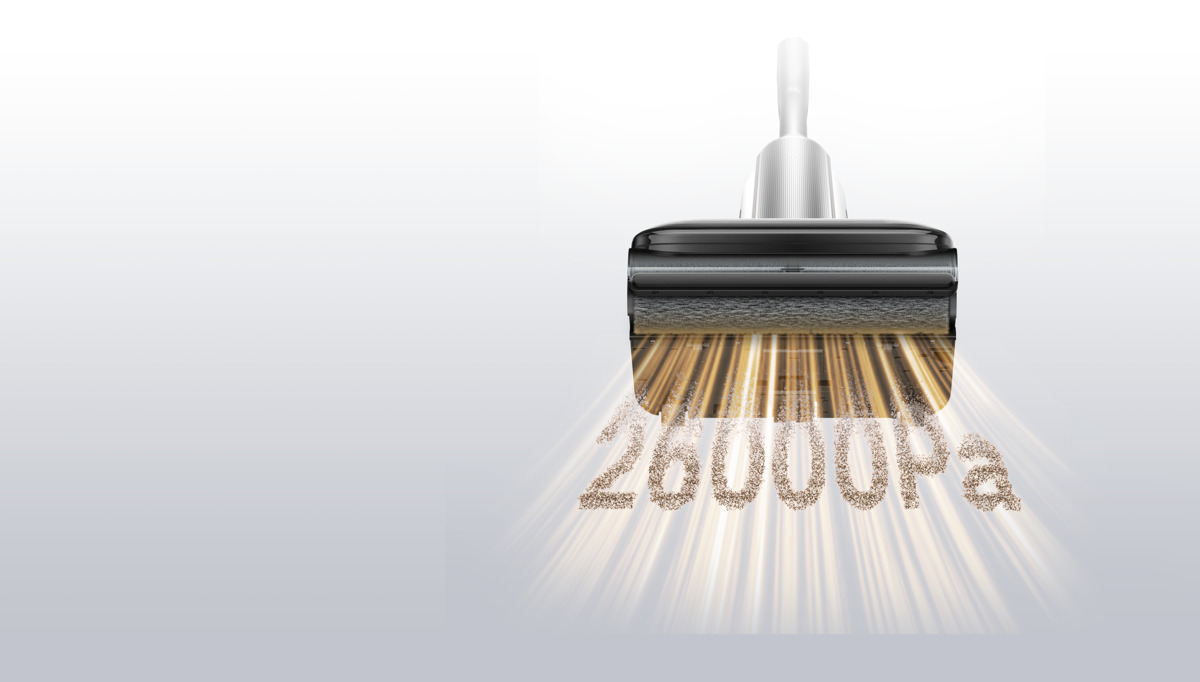 Turbo sání 26 000 Pa – Xiaomi Mijia Wireless Wet Dry Vacuum 5 Pro