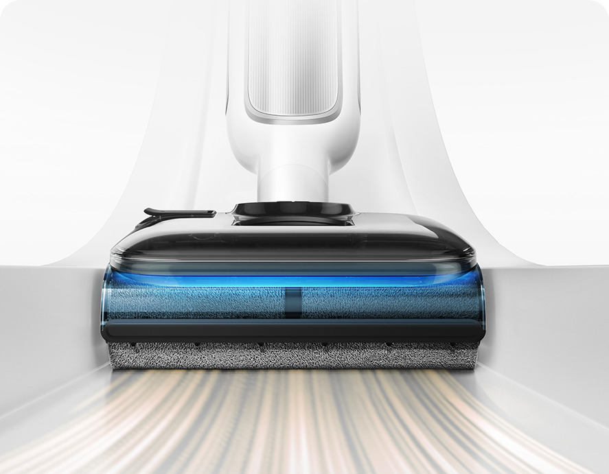 Čisto až k hranám na obou stranách – Xiaomi Mijia Wireless Wet Dry Vacuum 5 Pro