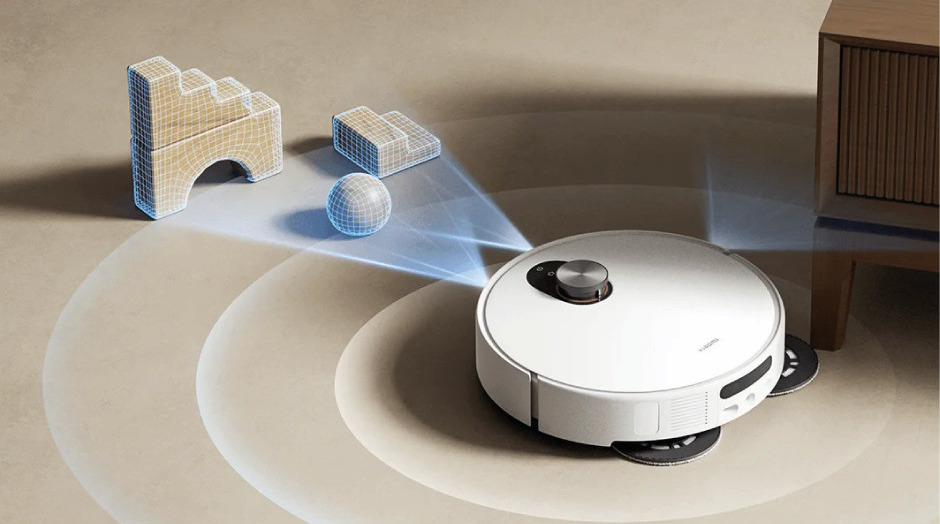 S-Cross trojité laserové skenování Xiaomi Robot Vacuum 5