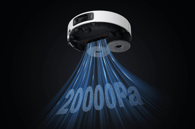 Sací výkon 20000 Pa Xiaomi Robot Vacuum 5 Pro