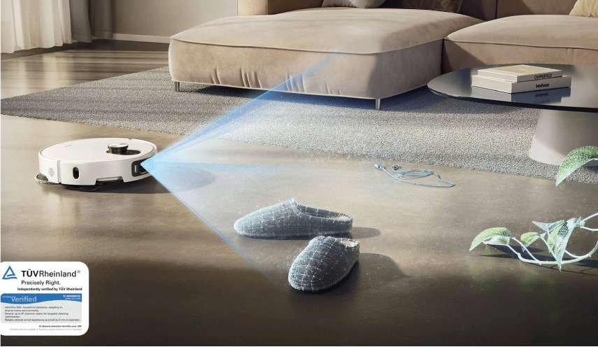 Rozpoznávání nečistot pomocí AI Xiaomi Robot Vacuum 5 Pro
