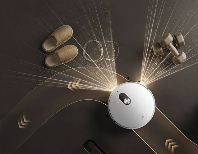 Chytrá detekce okolí pomocí tří kamer – Xiaomi Robot Vacuum 6 Pro