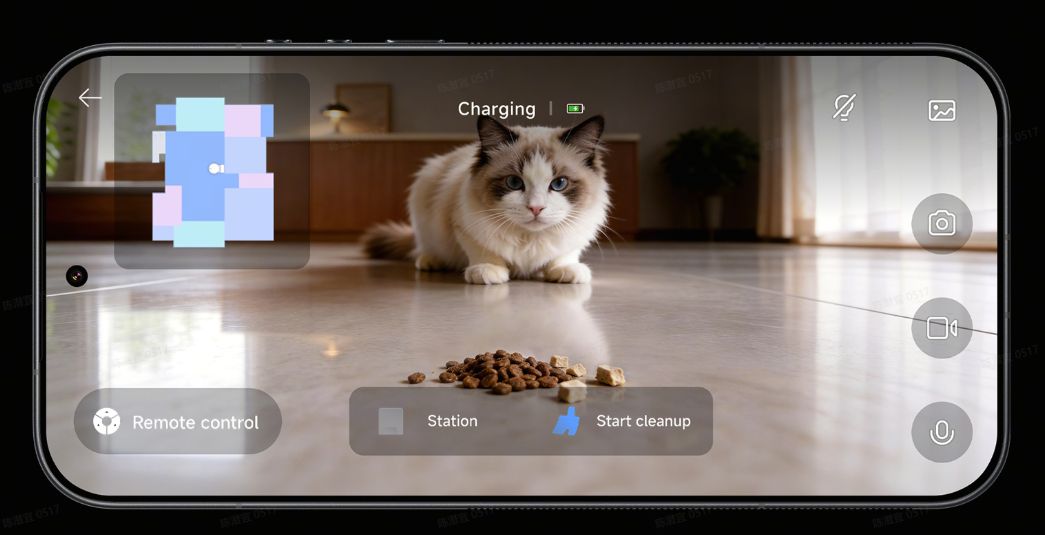 Sledování domácnosti a mazlíčků přes AI kameru – Xiaomi Robot Vacuum 6 Pro