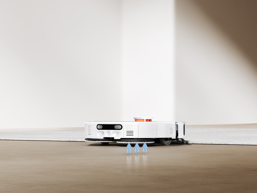 Inteligentní rozpoznávání koberců Xiaomi Robot Vacuum H50 Pro