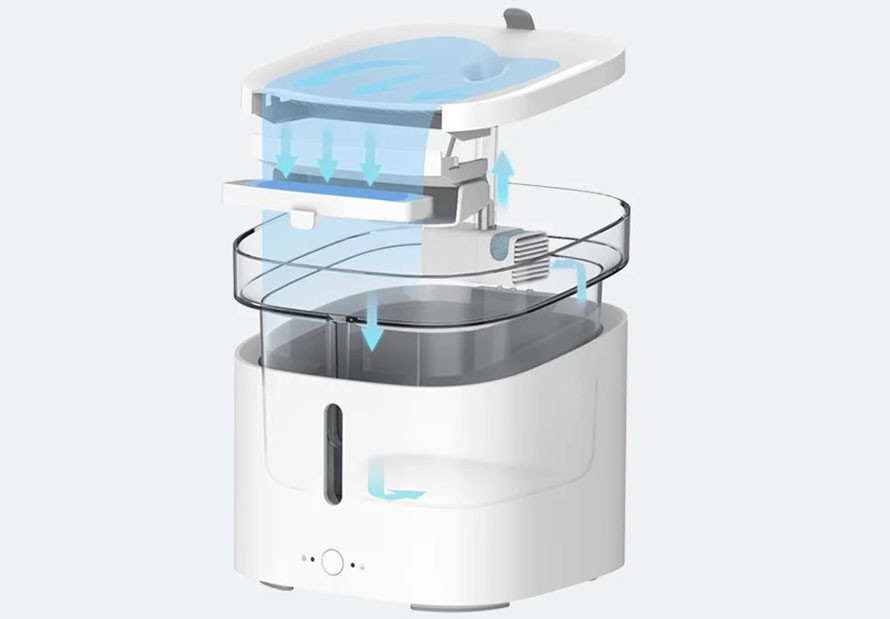 Smart Pet Fountain Filter - čistá voda pro mazlíčky